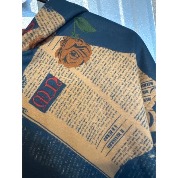 Avant Garde x Japanese Brands All Over Print Jacket Hooded Size Medium‎ - Picture 3 of 6